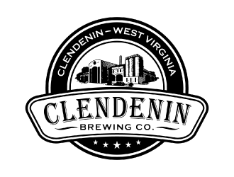 Clendenin Brewing Co. logo design by nona