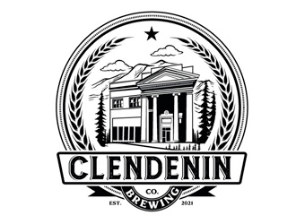 Clendenin Brewing Co. logo design by gogo