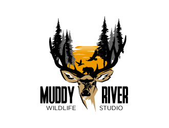Muddy River Wildlife Studio logo design by torresace