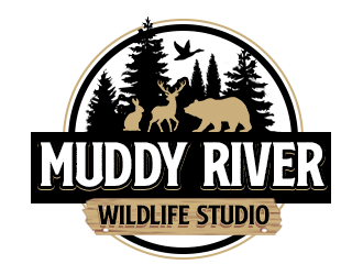Muddy River Wildlife Studio logo design by kunejo