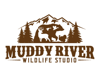 Muddy River Wildlife Studio logo design by jaize