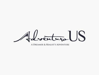 adventuroUS logo design by GassPoll