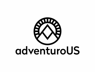 adventuroUS logo design by y7ce