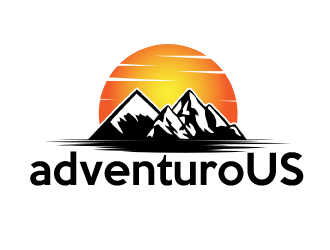 adventuroUS logo design by ElonStark