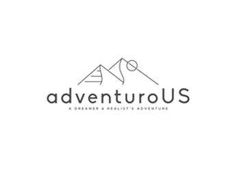 adventuroUS logo design by numbawan