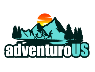 adventuroUS logo design by ElonStark