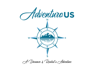 adventuroUS logo design by twomindz