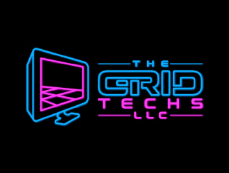 The Grid Techs LLC logo design by sakarep