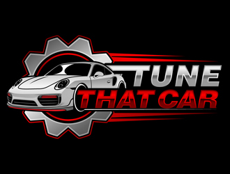 Tune That Car logo design by DreamLogoDesign