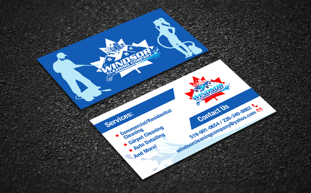 Windsor Cleaning Company logo design by LogOExperT