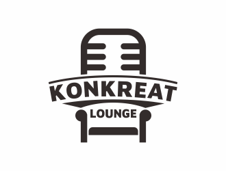 Konkreat Lounge logo design by veter