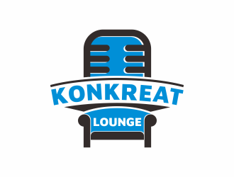 Konkreat Lounge logo design by veter