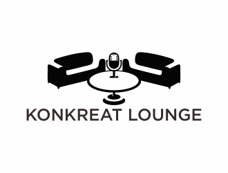 Konkreat Lounge logo design by veter