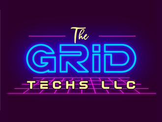 The Grid Techs LLC logo design by SOLARFLARE