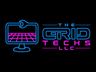 The Grid Techs LLC logo design by sakarep