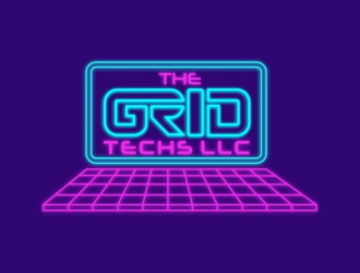 The Grid Techs LLC logo design by rizuki