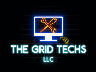 The Grid Techs LLC logo design by Suvendu