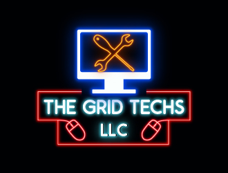 The Grid Techs LLC logo design by Suvendu