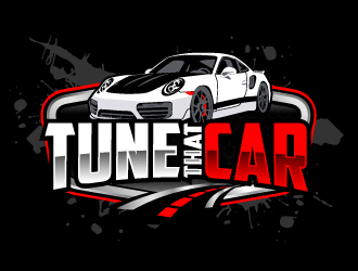 Tune That Car logo design by ElonStark