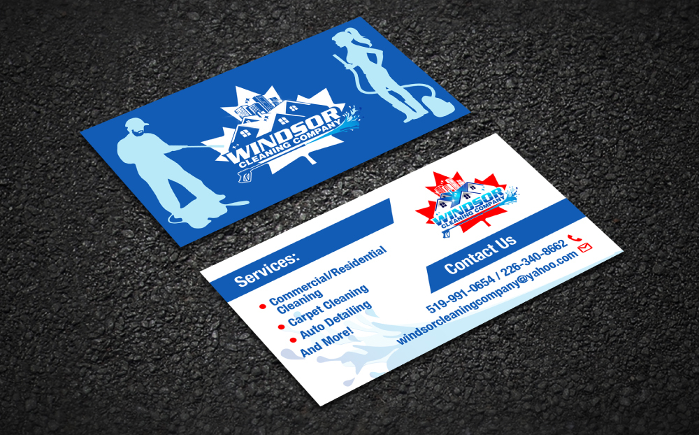 Windsor Cleaning Company logo design by LogOExperT