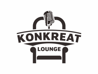 Konkreat Lounge logo design by veter