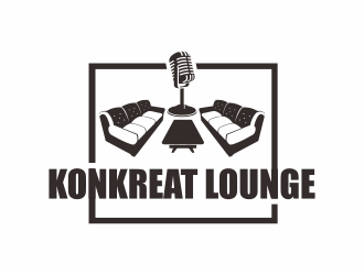 Konkreat Lounge logo design by veter