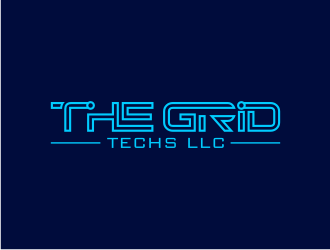 The Grid Techs LLC logo design by RatuCempaka