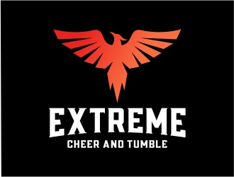 Extreme Cheer and Tumble logo design by Mardhi